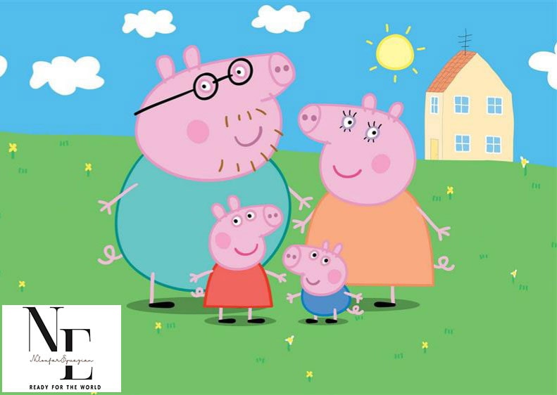 معرفی ۱۵ تا از بهترین کارتون های یادگیری زبان انگلیسی Peppa Pig 1. پپا پیگ