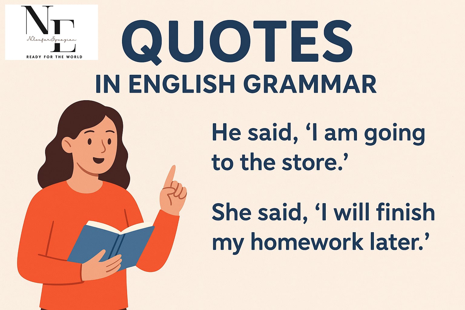 نقل قول در زبان انگلیسی