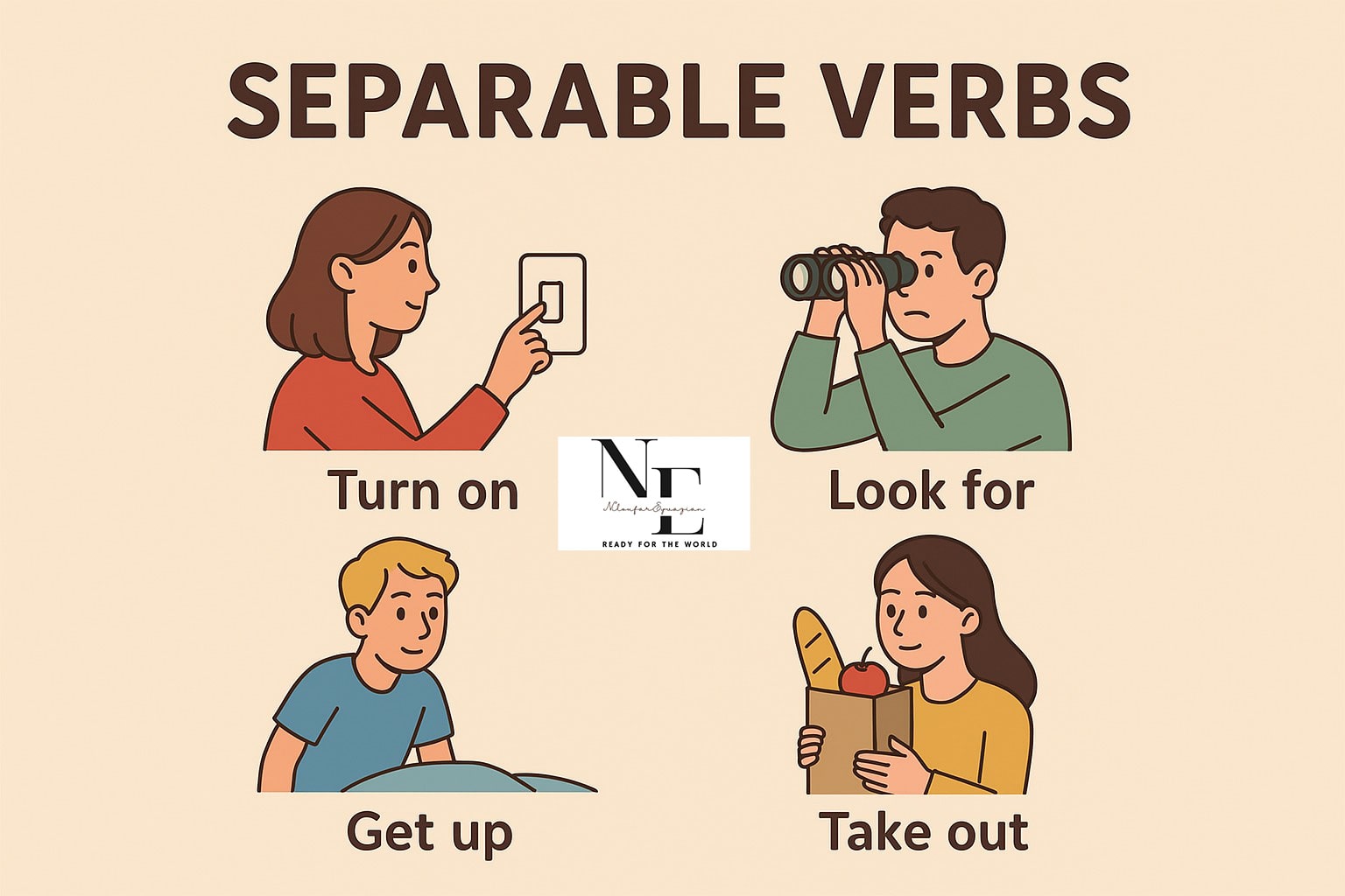 معرفی افعال جدا شدنی در انگلیسی افعال جدا شدنی در انگلیسی