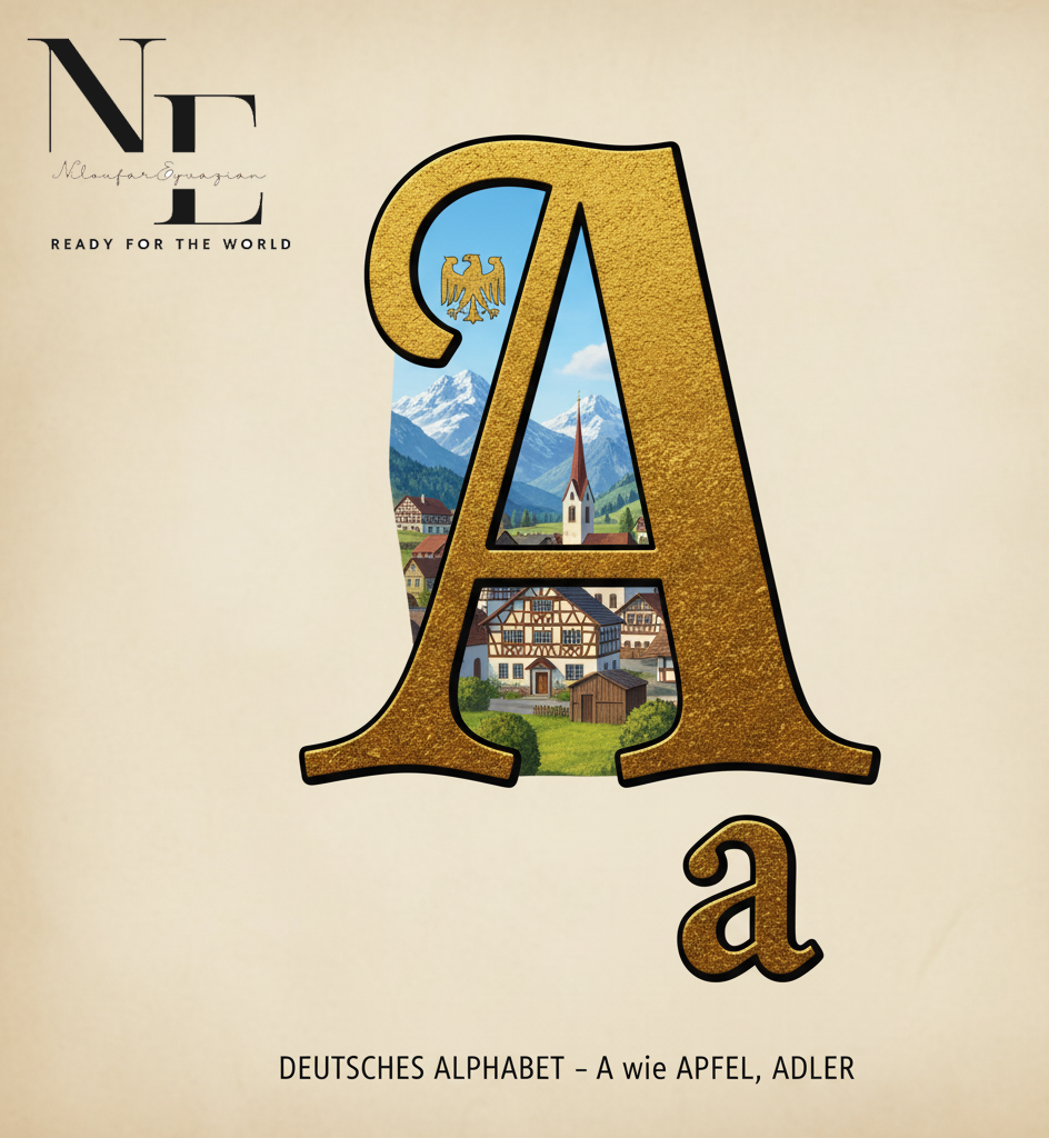 معرفی حروف الفبای آلمانی و تلفظ صحیح آن ها حروف الفبای آلمانی