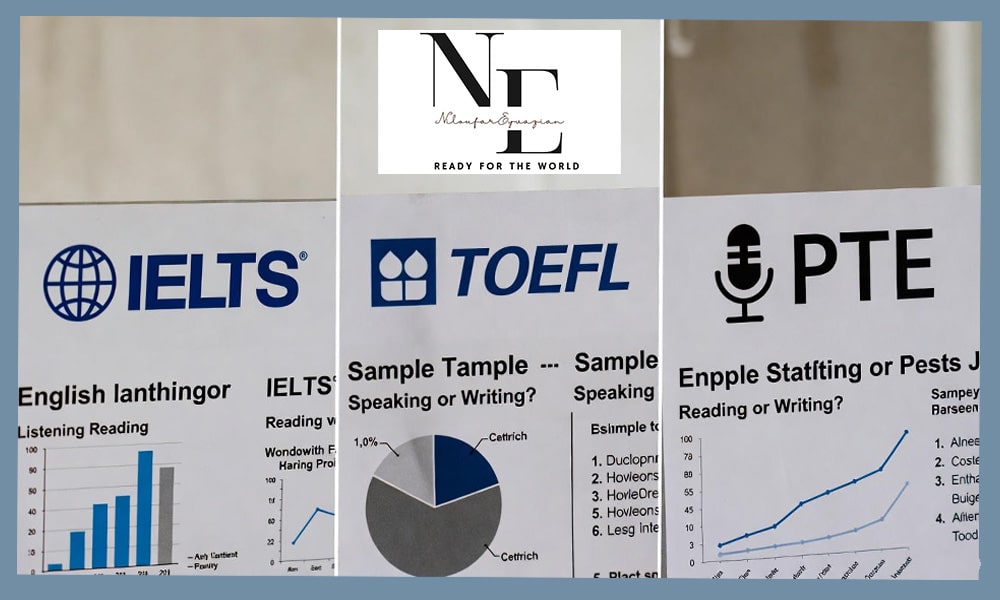 مقایسه آزمون های زبان انگلیسی: IELTS، TOEFL و PTE مقایسه آزمون های زبان انگلیسی: IELTS، TOEFL و PTE