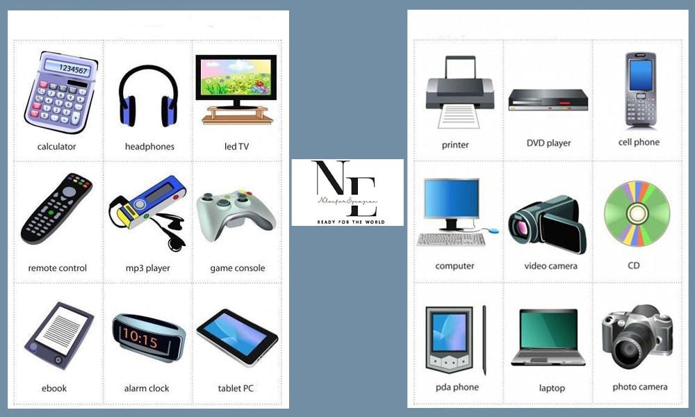 لغات انگلیسی تکنولوژی و دیجیتال