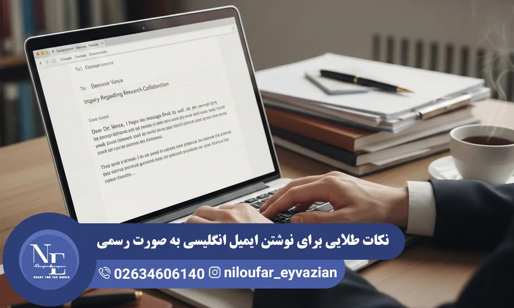 نکات طلایی برای نوشتن ایمیل انگلیسی به صورت رسمی نوشتن ایمیل انگلیسی